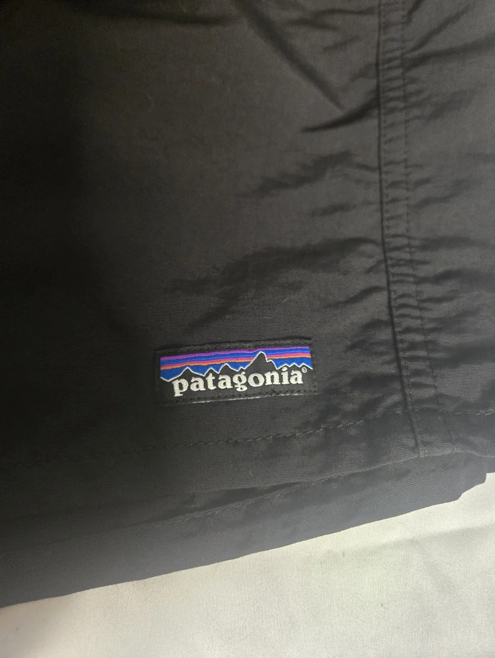 Patagonia Black Baggies Shorts Women’s Medium 3” Athletic Hiking - Picture 5 of 8